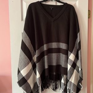 Sweater poncho